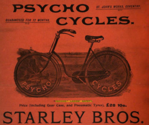 psycho ladies safety bike